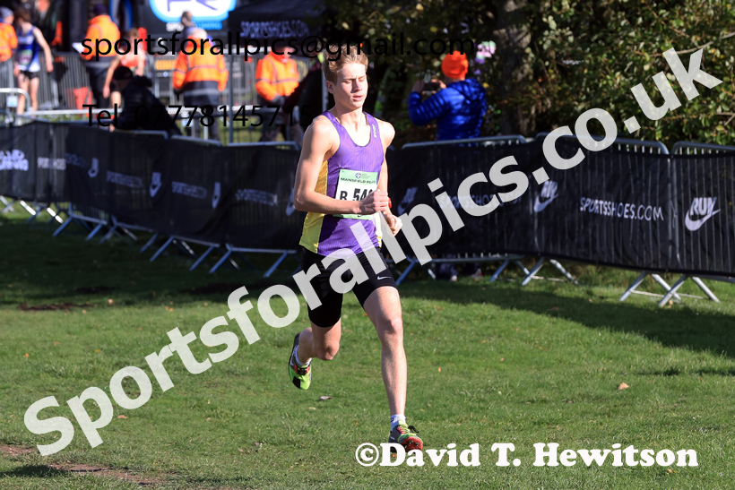 Junior Mens 2025 National Cross Country Relays, Berry Hill Park, Mansfield. Photo: David T. Hewitson/Sports for All Pics